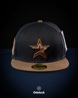 کلاه کپ بک فیت نیو ارا مدل Houston Astros 20th Anniversary رنگ مشکی قهوهای