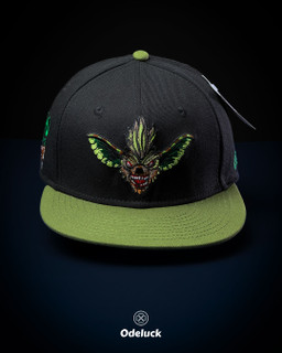 کلاه کپ بک فیت نیو ارا ATLANTA BRAVES GREMLINS 40TH مشکی زیتونی